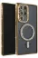 Newface Samsung Galaxy S25 Ultra Kılıf Joke Simli Magneticsafe Kılıf - Gold resmi