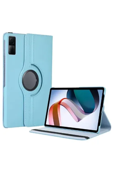 Newface Xiaomi Redmi Pad SE 4G Kılıf 360 Tablet Deri Kılıf - Turkuaz resmi