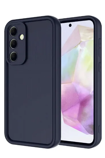 Newface Samsung Galaxy A26 Kılıf Viera Silikon - Lacivert resmi