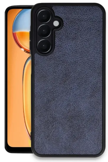 Newface Samsung Galaxy A26 Kılıf Aras Deri Kapak - Lacivert resmi
