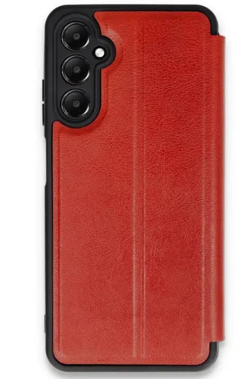 Newface Samsung Galaxy A26 Kılıf Flip Cover - Kırmızı resmi