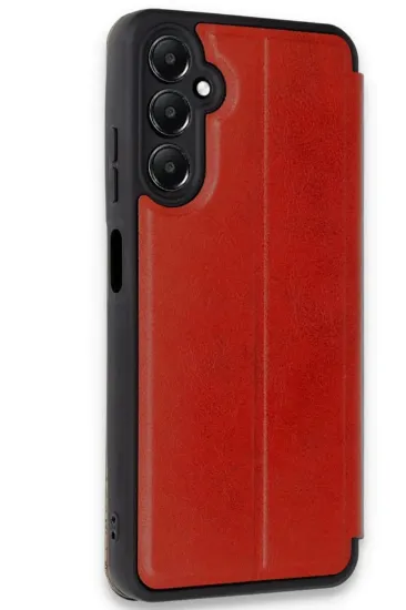 Newface Samsung Galaxy A26 Kılıf Flip Cover - Kırmızı resmi
