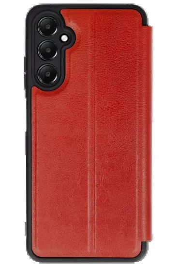 Newface Samsung Galaxy A56 Kılıf Flip Cover - Kırmızı resmi
