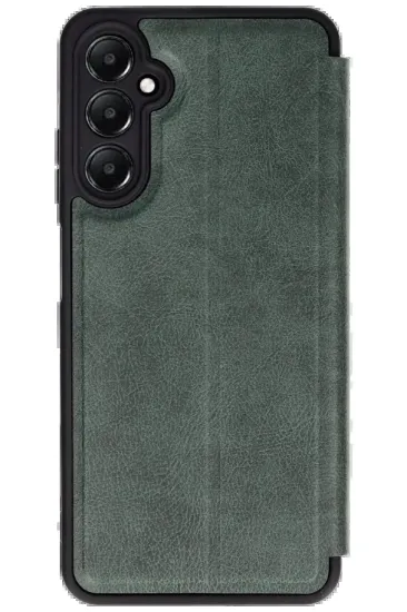 Newface Samsung Galaxy A56 Kılıf Flip Cover - Koyu Yeşil resmi