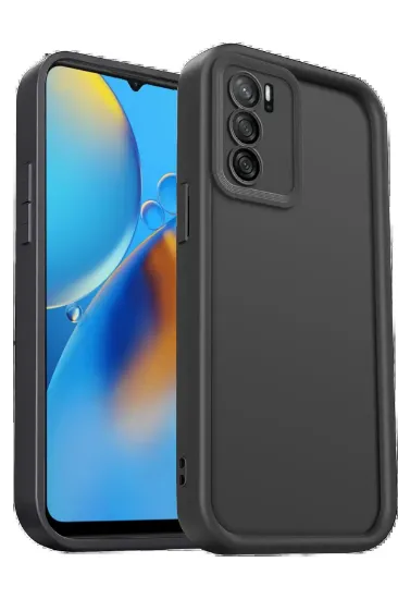Newface Oppo A16 Kılıf Viera Silikon - Siyah resmi