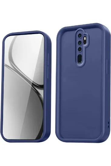 Newface Xiaomi Redmi Note 8 Pro Kılıf Viera Silikon - Lacivert resmi