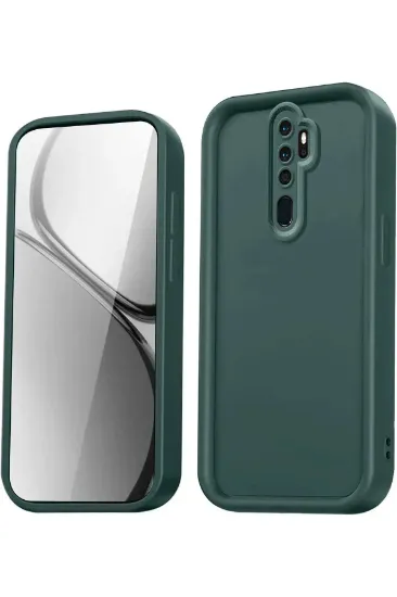 Newface Xiaomi Redmi Note 8 Pro Kılıf Viera Silikon - Koyu Yeşil resmi