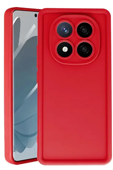 Newface Xiaomi Redmi Note 14 Pro 5G Kılıf Viera Silikon - Kırmızı resmi