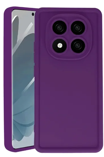 Newface Xiaomi Redmi Note 14 Pro 5G Kılıf Viera Silikon - Mürdüm resmi