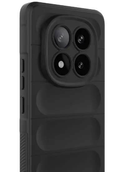 Newface Xiaomi Redmi Note 14 Pro 5G Kılıf Optimum Silikon - Siyah resmi