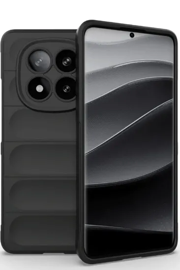 Newface Xiaomi Redmi Note 14 Pro 5G Kılıf Optimum Silikon - Siyah resmi