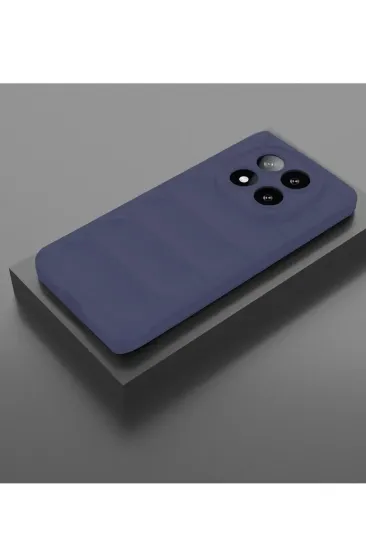 Newface Xiaomi Redmi Note 14 Pro 5G Kılıf Optimum Silikon - Lacivert resmi