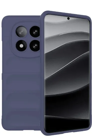Newface Xiaomi Redmi Note 14 Pro 5G Kılıf Optimum Silikon - Lacivert resmi