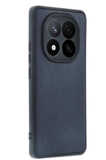 Newface Xiaomi Redmi Note 14 Pro 5G Kılıf Aras Deri Kapak - Lacivert resmi