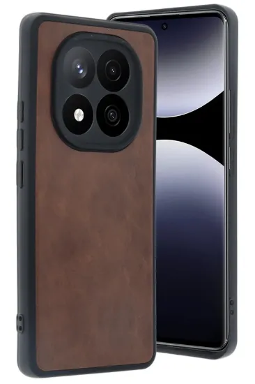 Newface Xiaomi Redmi Note 14 Pro 5G Kılıf Aras Deri Kapak - Taba resmi