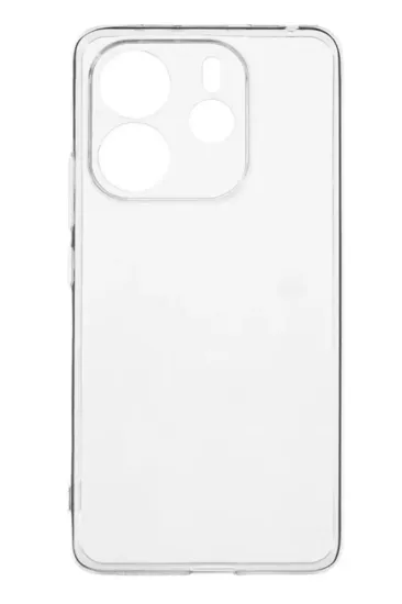 Newface Xiaomi Redmi Note 14 4G Kılıf Lüx Şeffaf Silikon resmi
