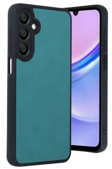 Newface Samsung Galaxy A35 5G Kılıf Aras Deri Kapak - Açık Yeşil resmi