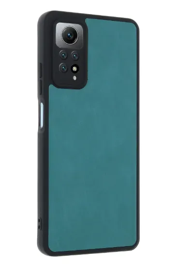 Newface Xiaomi Redmi Note 12 Pro 4G Kılıf Aras Deri Kapak - Açık Yeşil resmi