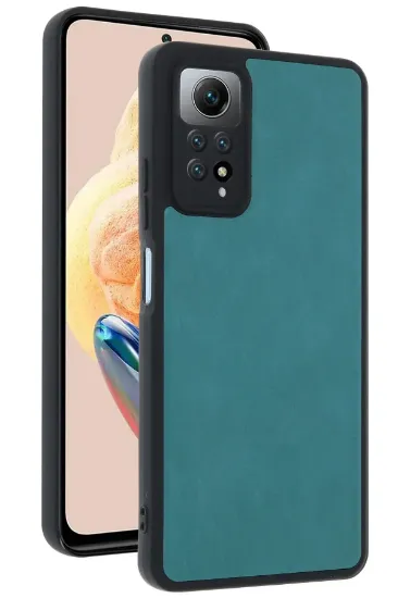 Newface Xiaomi Redmi Note 12 Pro 4G Kılıf Aras Deri Kapak - Açık Yeşil resmi