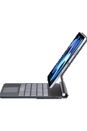 Newface iPad Pro 11 (2022) Kılıf X7 Magic Manyetik Klavyeli Tablet Kılıfı - Siyah resmi