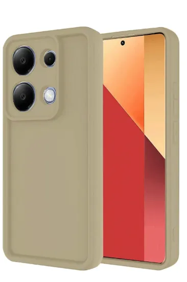 Newface Xiaomi Redmi Note 13 Pro 4G Kılıf Viera Silikon - Krem resmi