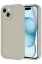 Newface iPhone 14 Kılıf Viera Silikon - Krem resmi