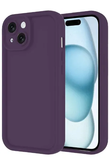 Newface iPhone 14 Kılıf Viera Silikon - Mor resmi