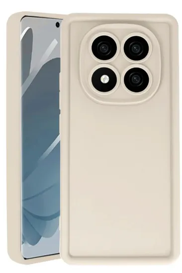 Newface Xiaomi Redmi Note 14 Pro 5G Kılıf Viera Silikon - Krem resmi
