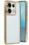 Newface Xiaomi Redmi Note 13 Pro 4G Kılıf Razer Lensli Silikon - Gold resmi