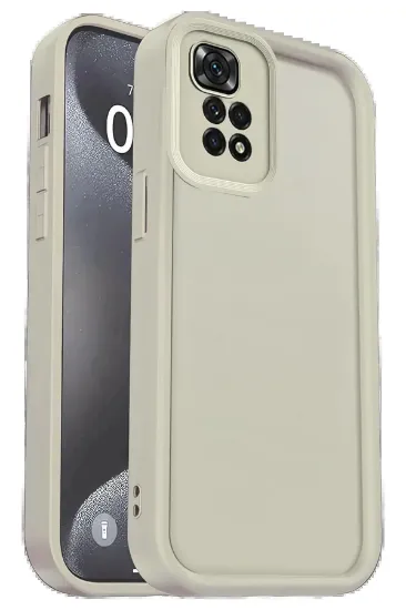 Newface Xiaomi Redmi 10 2022 Kılıf Viera Silikon - Krem resmi