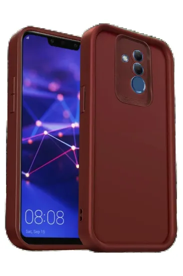 Newface Huawei Mate 20 Lite Kılıf Viera Silikon - Bordo resmi