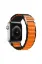Newface Apple Watch Ultra 49mm Mountain Kordon - Siyah-Turuncu resmi