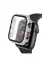Newface Apple Watch 44mm Camlı Kasa Ekran Koruyucu - Gümüş resmi