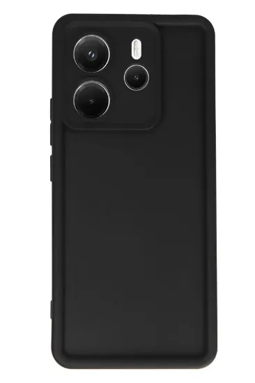 Newface Xiaomi Redmi Note 14 4G Kılıf Viera Silikon - Siyah resmi