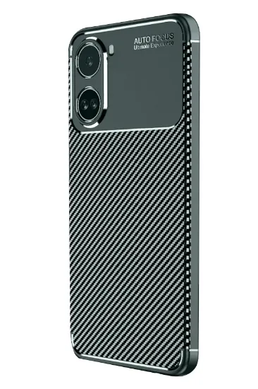 Newface Xiaomi Poco X7 Pro Kılıf Auto Focus Karbon Kapak - Koyu Yeşil resmi