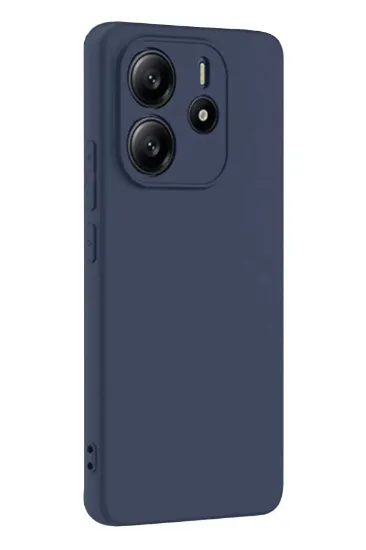 Newface Xiaomi Redmi Note 14 4G Kılıf First Silikon - Lacivert resmi