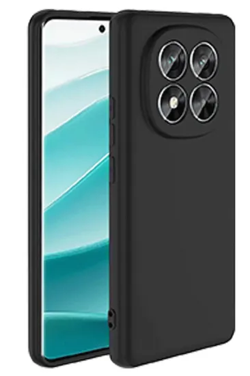 Newface Xiaomi Redmi Note 14 Pro 4G Kılıf First Silikon - Siyah resmi