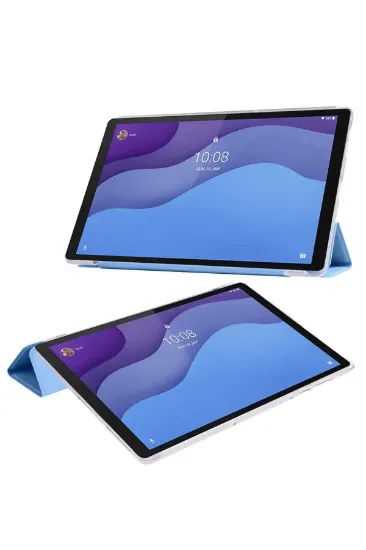 Newface Lenovo M10 HD X306F Kılıf Tablet Smart Kılıf - Siyah resmi