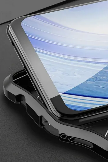 Newface Oppo Reno 4 Pro Kılıf Auto Focus Kapak - Kırmızı resmi