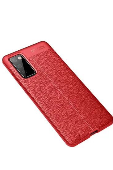 Newface Samsung Galaxy S20 FE Kılıf Auto Focus Kapak - Kırmızı resmi