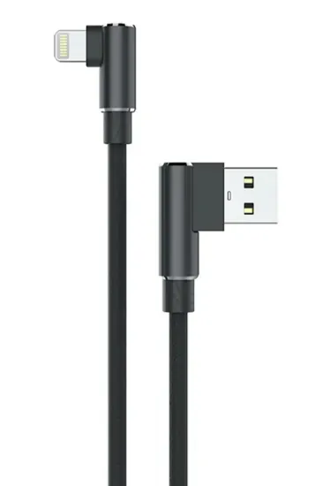 Newface USB to Lightning 3M 2.4A Kablo - Siyah resmi