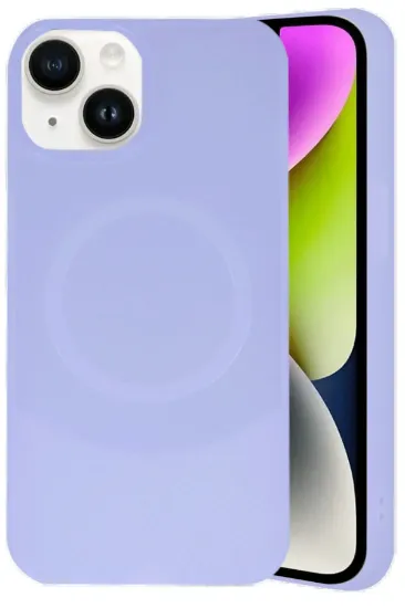 Newface iPhone 14 Kılıf Maya Karbon Kapak - Lila resmi