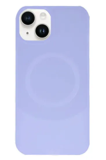 Newface iPhone 14 Kılıf Maya Karbon Kapak - Lila resmi