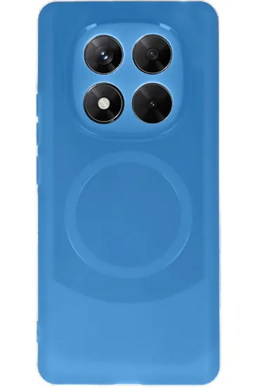 Newface Xiaomi Redmi Note 14 Pro 4G Kılıf Maya Karbon Kapak - Lacivert resmi