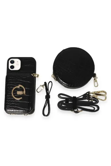 Joko iPhone 11 Kılıf Ermes Kapak - Siyah resmi