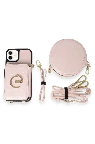 Joko iPhone 11 Kılıf Ermes Kapak - Pembe resmi