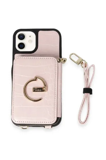Joko iPhone 11 Kılıf Ermes Kapak - Pembe resmi