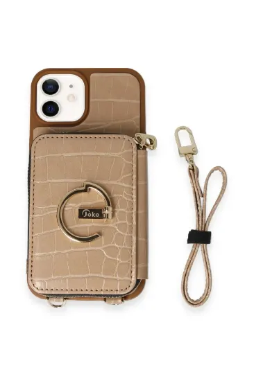 Joko iPhone 11 Kılıf Ermes Kapak - Sarı resmi