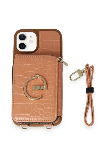 Joko iPhone 11 Kılıf Ermes Kapak - Açık Kırmızı resmi