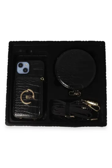 Joko iPhone 14 Kılıf Ermes Kapak - Siyah resmi